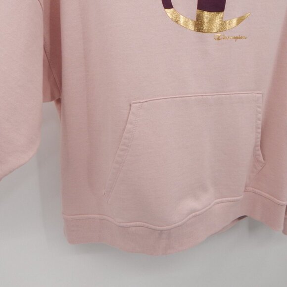 💰Champion Pink Hoodie with Multicolor Logo💰💰 - Picture 4 of 8